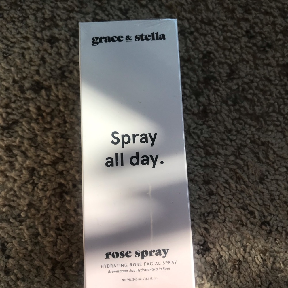 Rose face spray